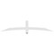 Ekena Millwork Bellingham Architectural Grade PVC Gable Bracket, 84"W x 17 1/2"H x 2"D x 4"F, 5/12 Pitch GBP084X18X0204BEL00 - alternate 3